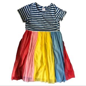 Hanna rainbow tulle dress